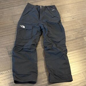 The North Face Boys Black Snow Pants